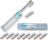 Dental Aesthetics UK 2 X Travel Toothbrush & 10 X Toothpaste