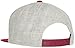 Brixton Men's Cobra Snap Cap-Lt. Heather Gry/red
