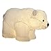 6.5FT Inflatable Standing Plush Polar Bear Indoor Outdoor Christmas Holiday Decorations