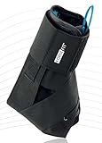 OSSUR Form Fit Foot Ankle Support Brace With SPEEDLACE Figure 8 Black M Ankle Cir 12-13