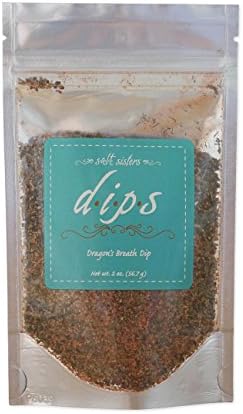 Salt Sisters Dragon's Breath Bread Dip Seasoning Blend 2 Oz
