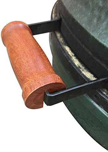 Mahogany Lid Handle for Big Green Egg - Easy to Install Replacement Handles Made of Durable African Mahogany Size: 4.25 inch length with 2 screw holes