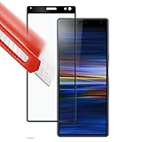 for Sony Xperia 10 Glass Screen Protector - [2 Pack] 3D 9H Hardness Tempered Glass Film Anti-Spy Screen Protector for Sony Xperia 10