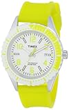 Timex Unisex T2P0089J Originals Modern Sport Lemon-Lime Silicone Strap Watch, Watch Central