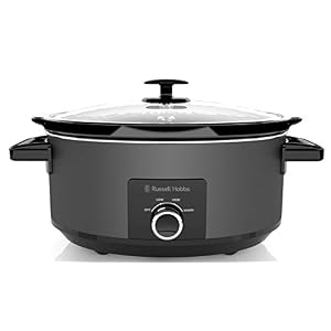 Russell Hobbs 7L Slow Cooker, RHSC7, 3 Heat Settings