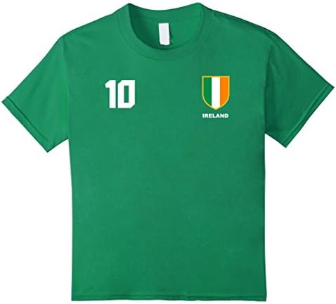 Kids Ireland Football Soccer Jersey Shirt 10 Kelly Green