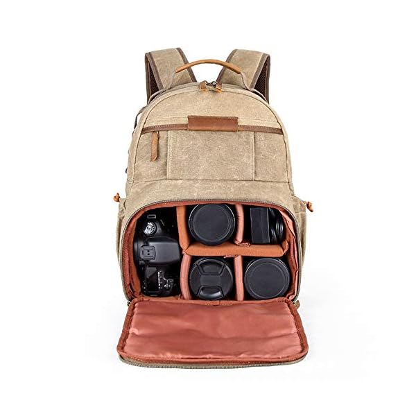 Anti-Schock-Kamera-Rucksack Digital Professional-wasserdicht Kamera-Tasche Männer und Frauen Multifunktionale SLR… – Bild 5