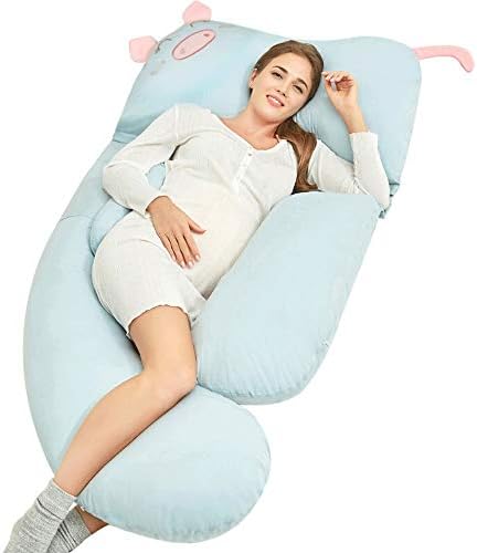 Multifunction Durable Full Body Maternity Pregnanc Small And Portable Multifunctional Body Pillows Soft Breathable Full Body Pillow Comfortable Side Sleeping Pregnant Body Pillows Suitable For Indoor
