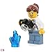LEGO City Volcano Explorers MiniFigure - Female Scientist (with Rock Crystal) 60120