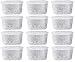 12 NISPIRA Replacement Activated Charcoal Water Filters for Coffee Machines, Compared to Cuisinart DCC-RWF primary