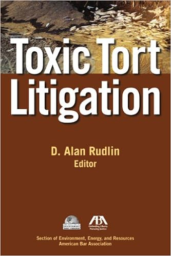 Toxic Tort Litigation Alan D Rudlin 9781590317341 Amazon - 