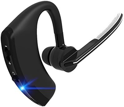 Bluetooth Headset Wireless Business Earpiece, Bluetooth 4.1 In-Ear Earbud Headphone earphone with Mic,Sweatproof,Noise Reduction,Mute Switch for Cell Phone, Skype, Truck Driver,Office,Sports