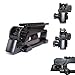 Feyachi Dual Aperture Picatinny Rail mount + Adjustment A2 Iron Rear Sight can Detachable / Combo