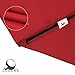 COBANA 9’ Patio Umbrella, Outdoor Table Market Umbrella with Push Button Tilt and Crank, 8 steel ribs, Dark Red