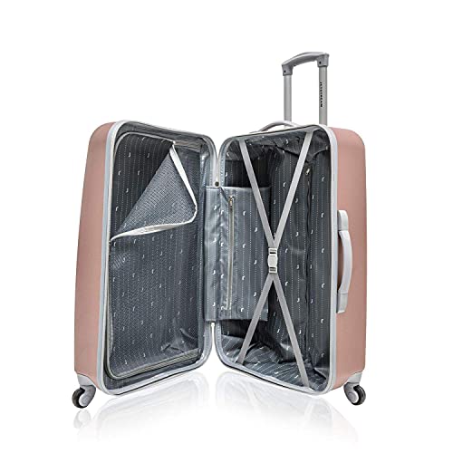 Jetstream 2 Piece Hardside Carry On Luggage Set Rolling Wheeled Spinner