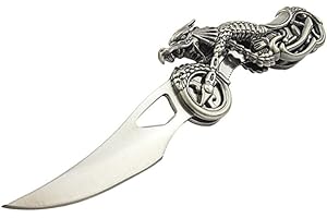 AGENS STORE 7" Dragon Biker Blade Design Stainless Steel Tactical Folding Pocket Knife