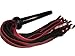 Prairie Horse Supply Variety of Leather and Suede Floggers (Style Choice) Stick Knobbed Crop