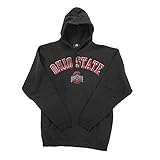 Ohio State Buckeyes Hooded Sweatshirt Locker Room Charcoal