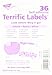 Trend Sea Buddies Terrific Labels, Classroom Name Tags, 2.5