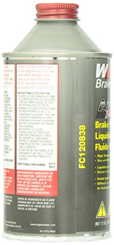 Wagner DOT 4 ABS Blend Brake Fluid, 12 oz; 355 ml