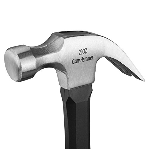20oz Claw Hammer With Fiberglass Handle ,13.5inch - Thumbnail 3