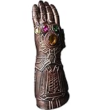 Hongzhi Craft The Avengers Infinity War Cosplay Thanos Mask Infinity Gauntlet Thanos Gloves Latex (one Infinity Guantlet)