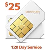 $25 Prepaid GSM Sim Card for GPS Tracker Devices Locators Pet Senior Kid 120-Day Wireless Service