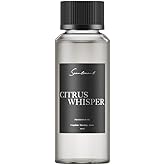Scentiment Diffuser Oil - Citrus Whisper | Inspired by Fresh Citrus Orchard Scent | Aromatherapy Fragrance Oil | Notes of Grapefruit, Dewdrop & Warm Amber (120ml)