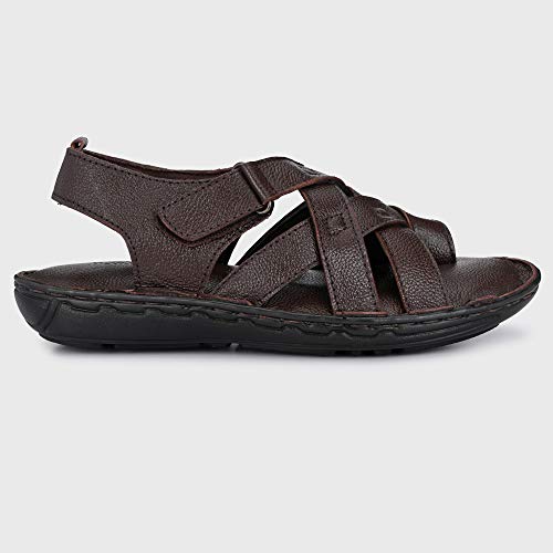 burwood men's leather casual sandals