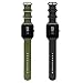 Xiaomi Amazfit Bip Band,ViCRiOR Premium Soft NATO Woven Nylon Quick Release Replacement Strap Watch Band with Metal Buckle for for Xiaomi Amazfit Bip Women Men, Army Green