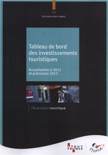 Tableau de bord des investissements touristiques