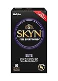 Lifestyles Skyn Elite NON-LATEX Polyisoprene Lubricated Condoms-10 Count
