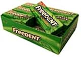 Freedent Chewing Gum Peppermint - 12 Pack