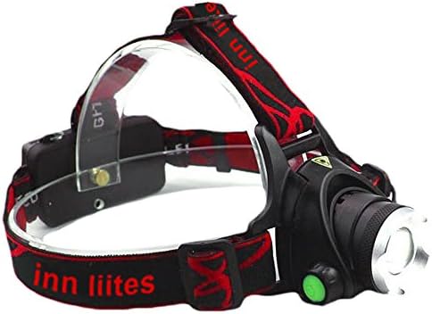 - LED Headlamp - Hands free Flashlight Zoomable Indoor Outdoor Running Hiking Working Jogging, Auto mechanics, and Emergencies CREE XM-L T6 LED Bulbs - 3 modes of lights