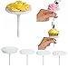 Cake Flower Nail, Grocery House 4PCS Cupcake Icing Cream Decorating Nail Tool Cake Flower Needles, Flower Lifters…