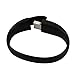 Kootion 32 GB Wristband USB Flash Drive Bracelet Thumb Drive Memory Stick, Black