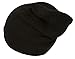 TopHeadwear Soft Ribbed Beanie Slouch Slouchy Knit Hat - Black