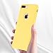 TORRAS iPhone 7 Plus Case/iPhone 8 Plus case, Liquid Silicone Rubber Slim Fit Soft Phone Case with Microfiber Cloth Lining Compatible with iPhone 7 Plus/iPhone 8 Plus, Yellow