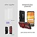 Motorola Moto E5 Plus Case/Moto E5 Supra Case W [Tempered Glass Screen Protector] [Built-in Kickstand] Full Body Shockproof PC Back Cover Soft TPU Inner Armor Swivel Combo Holster Belt Clip,PC-Red