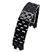 MOTONG Replacement Band for Pebble Steel 2 (Black)