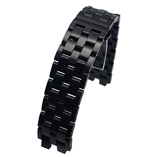 Pebble steel 2 replacement watch band by motong(black)