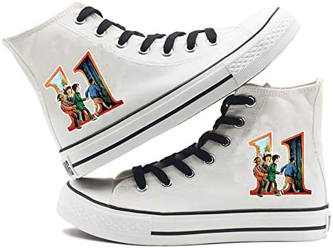 Stranger Things Unisex Canvas Shoes Hi-Top Lace-up Fashion Sneaker-1