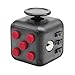 Fidget Cube Relieves Stress, Anxiety and Boredom Desk Toy for Children and Adults (Black, 1 Pack)