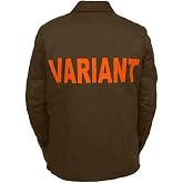 Men's TVA The Variant Loki 2021 Cosplay Jacket-Tom Hiddleston Prison Brown Costume Coat