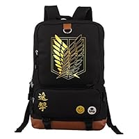 YOYOSHome Anime Attack on Titan Cosplay Daypack Bookbag College Bag Backpack School Bag