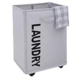 CAROEAS 22" Pro ROLLING Laundry Cart Clothes Hamper
