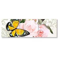 signwin-3 Piece Canvas Wall Art-Romantic Flower-Canvas Prints Home Artwork Decoration for Living Room,Bedroom - 12