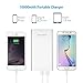 [Upgraded] Poweradd 2nd Gen 3.4A Pilot 2GS 10,000mAh Power Bank with Smart Charge for iPhone, Samsung Galaxy Note and More (Apple Lightning Cable Included)