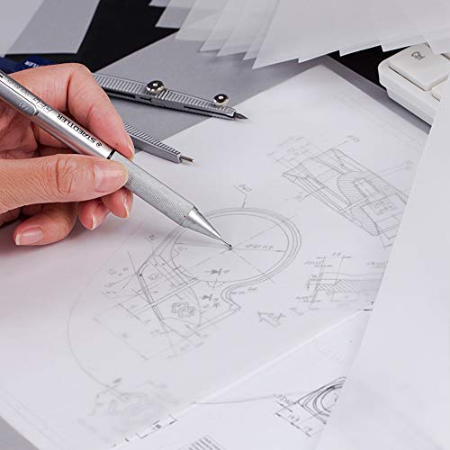 100 Sheets 73gsm Translucent Vellum Tracing Paper - Traditional Comic Sketching Drawing Paper - DIN A4 210297mm
