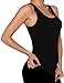 Yogareflex Women's Back Open Active Yoga Running Sports Bult-in Bra Tank Tops